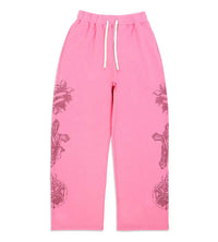 Righteous Tattoo Sweatpants Pink