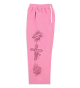 Righteous Tattoo Sweatpants Pink