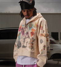 Righteous Ultimate Sacrifice Thermal Zip Up Cream