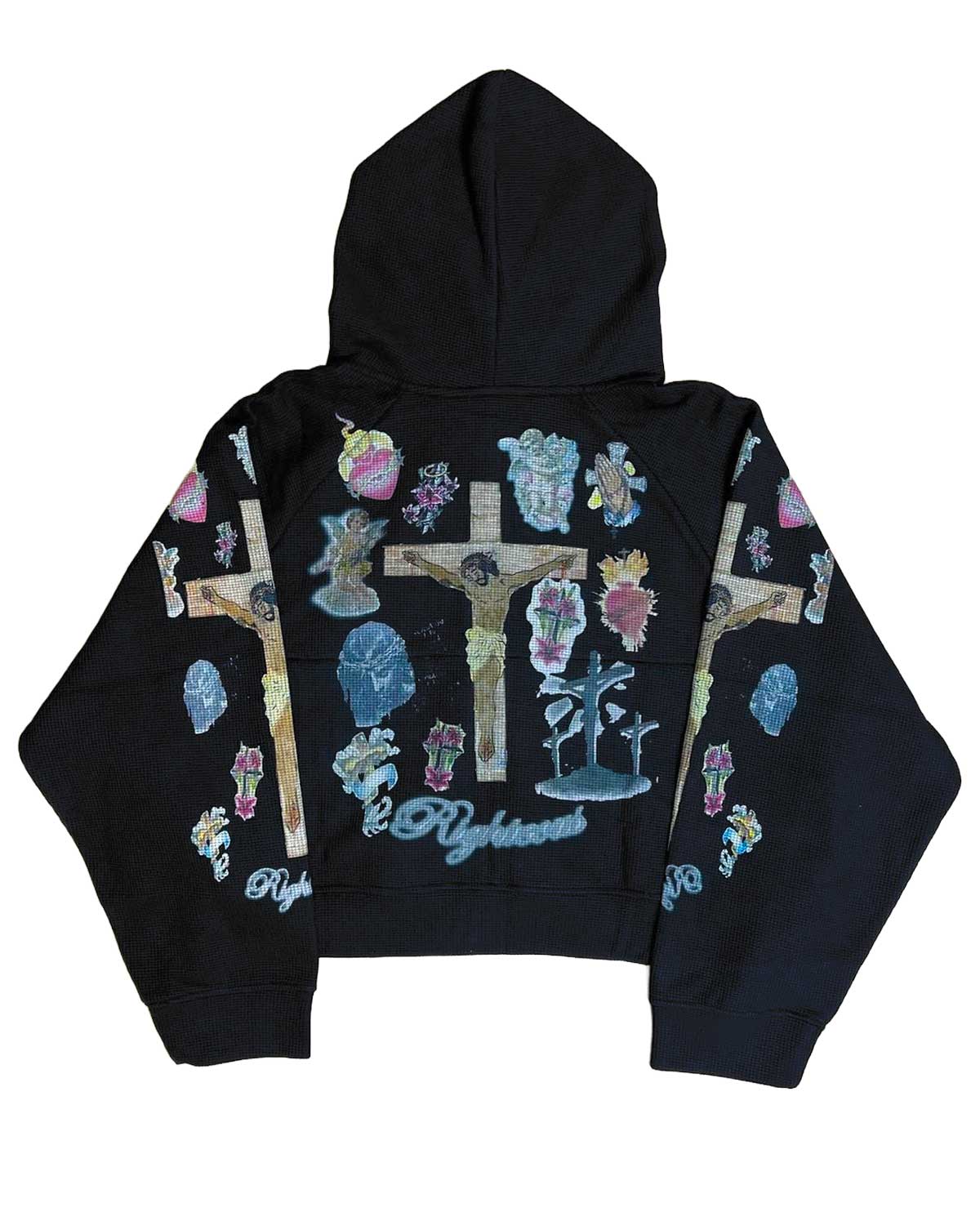 Righteous Ultimate Sacrifice Thermal Zip Up Hoodie Black – Restock AR
