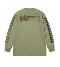 Supreme Saints Sebastian L/S Light Olive back