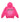 Product Image Of Sp5der P*nk Web Hoodie Pink Front View
