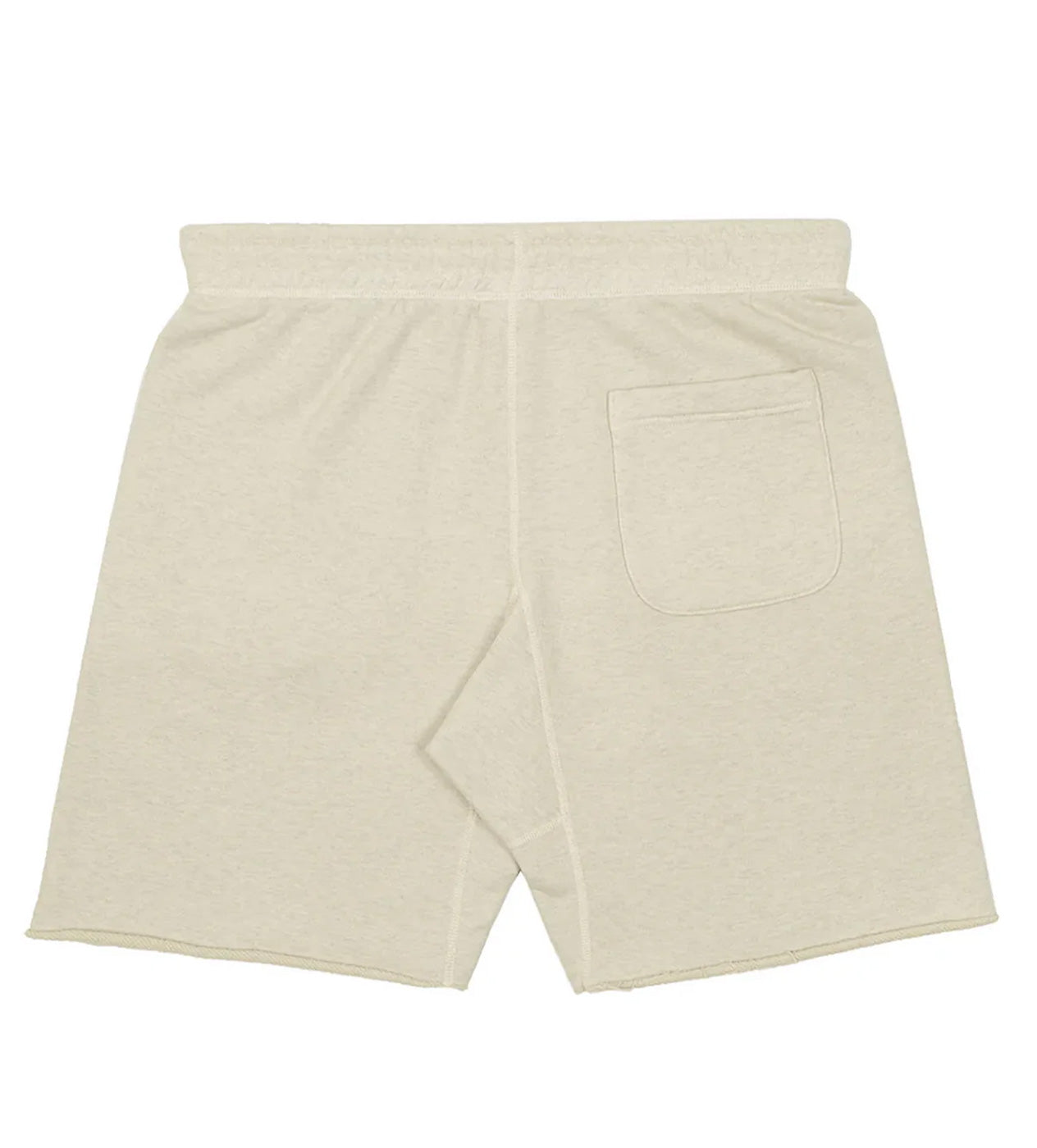 Saint Michael Logo Sweat Shorts Cream