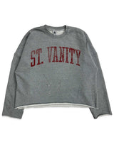Saint Vanity Badgers Crewneck Grey