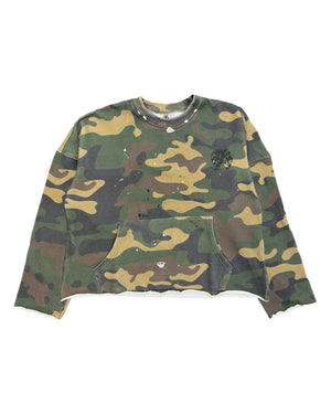 Saint Vanity Camo Crewneck