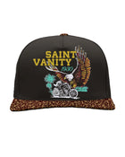 Saint Vanity Cheetah SnapBack Black