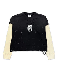 Saint Vanity Cutoff Thermal L/S Tee Black