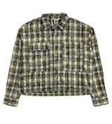 Saint Vanity Flannel Green/Brown