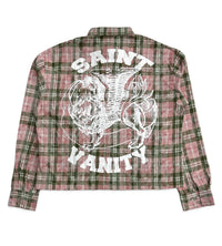 Saint Vanity Flannel Pink/Green