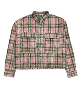 Saint Vanity Flannel Pink/Green