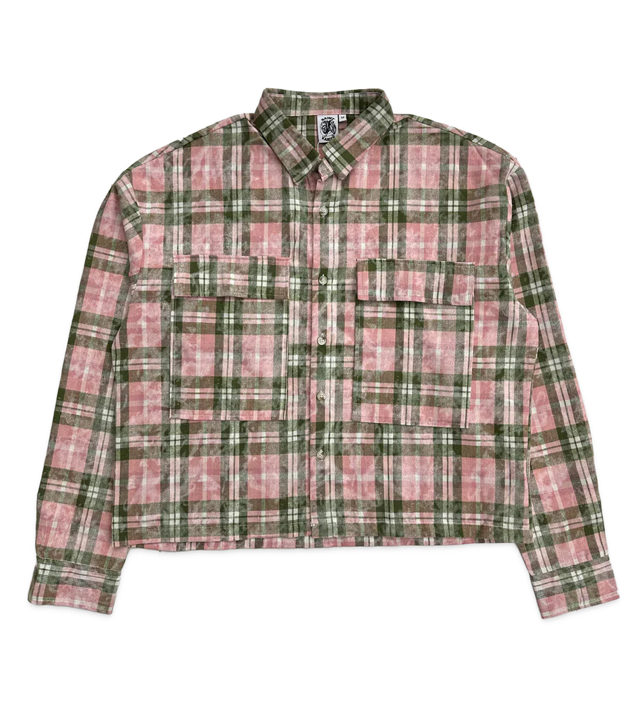 Saint Vanity Flannel Pink/Green