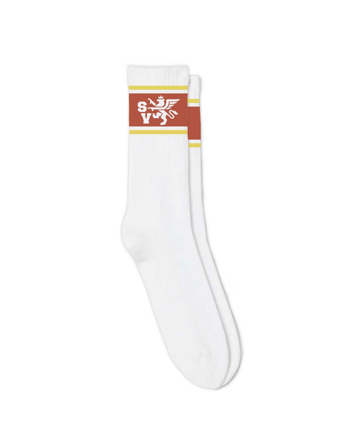 Saint Vanity Griffin Socks Red