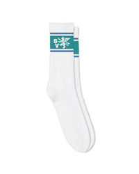 Saint Vanity Griffin Socks Teal