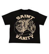 Saint Vanity Griffin Tee Black/Cream
