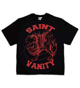 Saint Vanity Griffin Tee Black/Red