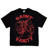 Saint Vanity Griffin Tee Black/Red