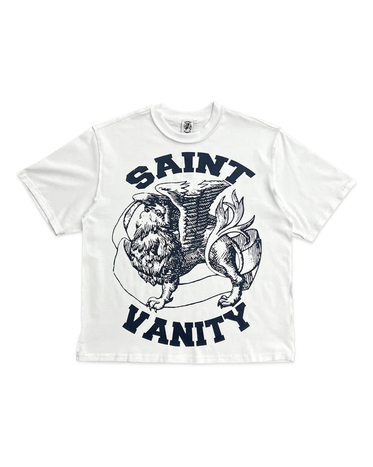 Saint Vanity Griffin Tee Navy/White