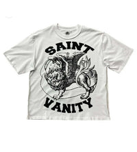 Saint Vanity Griffin Tee White/Black