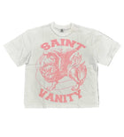 Saint Vanity Griffin Tee White/Pink