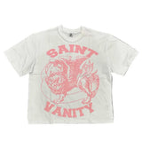 Saint Vanity Griffin Tee White/Pink