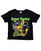 Saint Vanity Hate Saint Tee Black