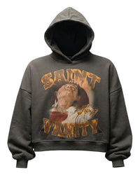 Saint Vanity Hourglass Hoodie Black