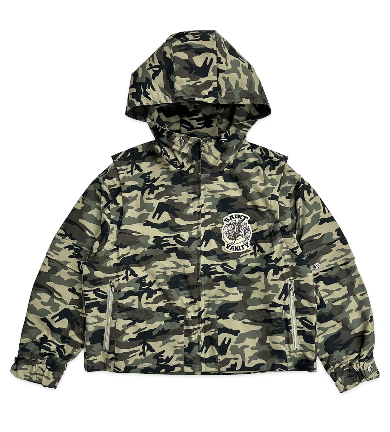 Saint Vanity Jacket Green Camo