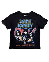 Saint Vanity Kiss Tee Black