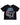 Saint Vanity Kiss Tee black, tee with a 70s rock-band portrait graphic over a US map and retro Saint Vanity 1998 lettering, front view