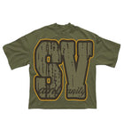 Saint Vanity Logo Tee Green