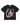 Saint Vanity Makaveli Tee black, tee with a vintage two-figure photo graphic and stacked green and pink Saint Vanity lettering, front view