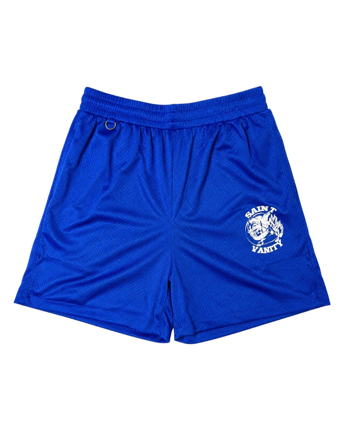 Saint Vanity Mesh Shorts Blue
