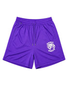 Saint Vanity Mesh Shorts Purple