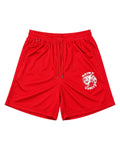Saint Vanity Mesh Shorts Red
