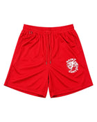 Saint Vanity Mesh Shorts Red