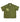 Saint Vanity Nylon Button Zip Up Tee Olive front