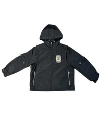 Saint Vanity Nylon Cargo Jacket Black (Hooded)