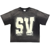 Saint Vanity Logo Tee Black