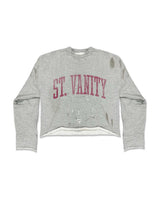 Saint Vanity Sun Devils Crewneck Grey