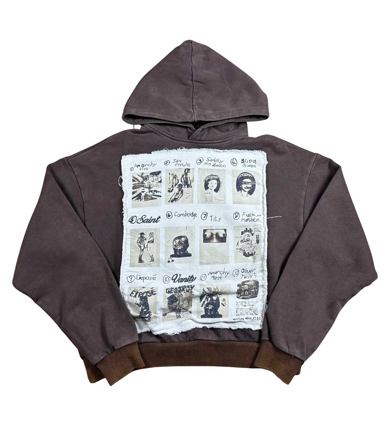 Saint Vanity Van Life Hoodie Brown