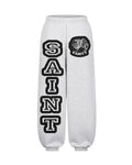 Saint Vanity Varsity Sweatpants Grey