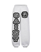 Saint Vanity Varsity Sweatpants Grey