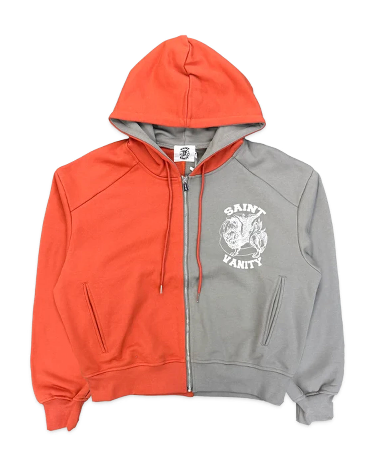 Saint Vanity What The Saint Jacket Orange/Grey