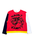 Saint Vanity What The Saint L/S Tee Red
