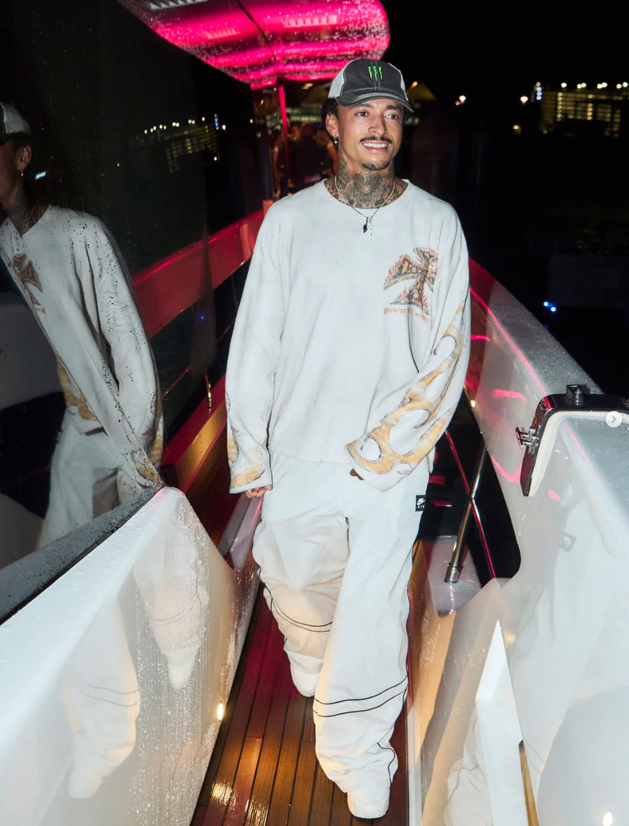 Nyjah Houston wearing vale thermal