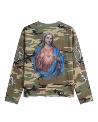 Shepherd LS Tee Camo Green