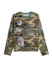 Shepherd LS Tee Camo Green