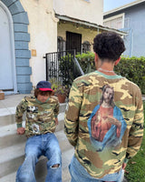 Shepherd LS Tee Camo Green