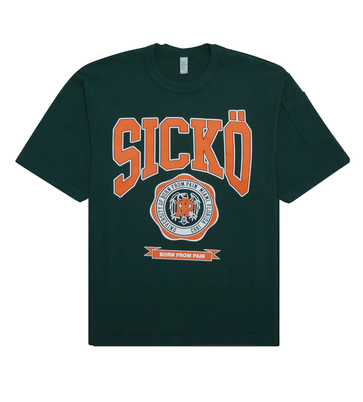 Sicko Miami Tee Green