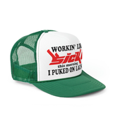 Sicko Trucker Hat Green/White